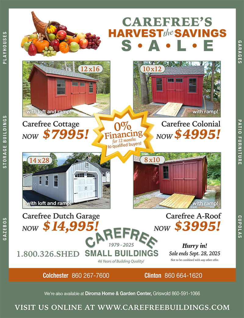 Harvest sale